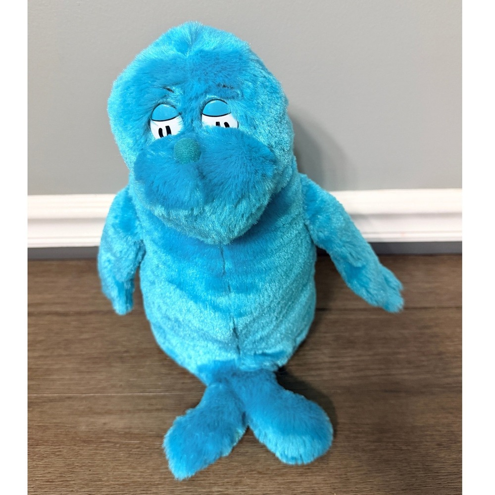 Dr Seuss One Fish Two Fish Blue Fish Plush‎ Kohls Cares Stuffed Animal 12" Toy